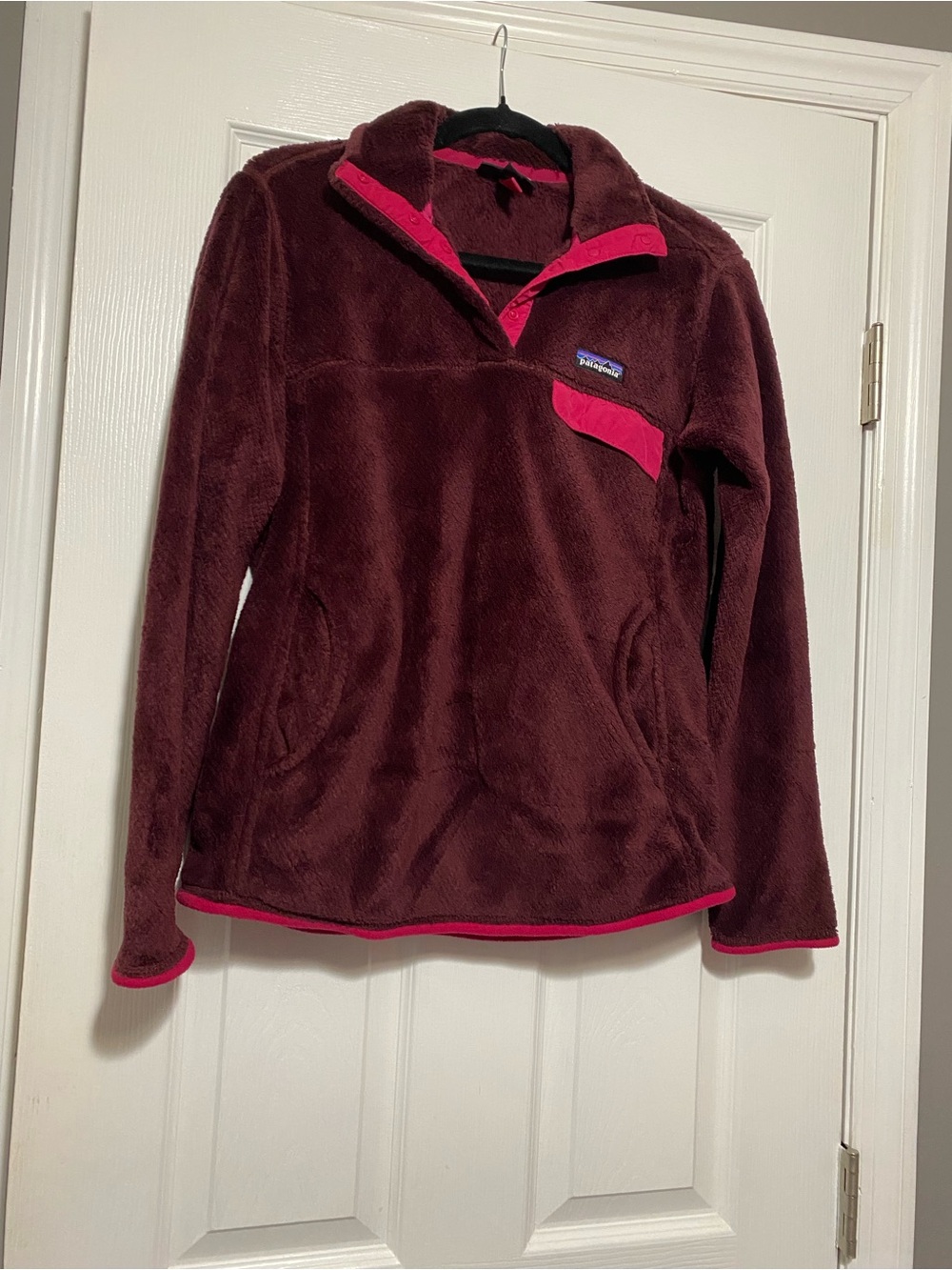 Ladies Patagonia Re-Tool Snap Soft Brushed Pullover